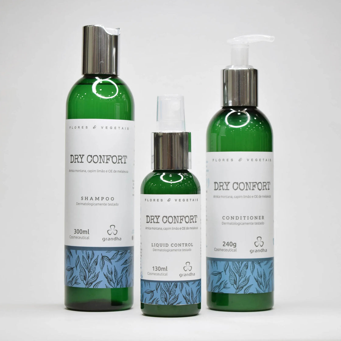 Kit Dry Confort Flores & Vegetais