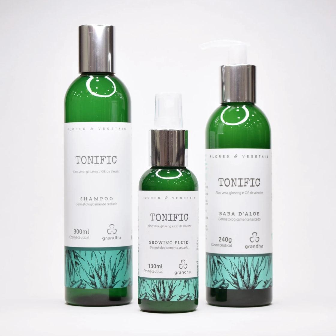 Kit Tonific Flores & Vegetais